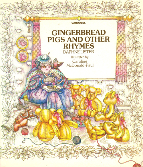 Gingerbread Pigs and Other Rhymes by Daphne Lister - click to see a Japanese version in a new window
